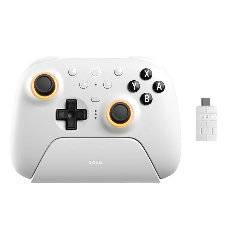 8BitDo Ultimate 2 Bluetooth Gaming Controller for Switch 2,1& Windows PC with TMR Joysticks, Switchable Triggers, Motion Control
