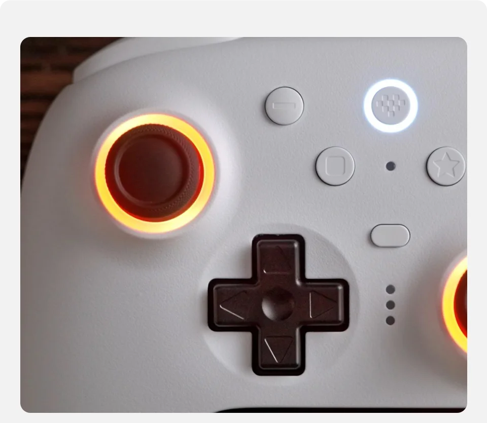 8BitDo Ultimate 2 Bluetooth Gaming Controller for Switch 2,1& Windows PC with TMR Joysticks, Switchable Triggers, Motion Control