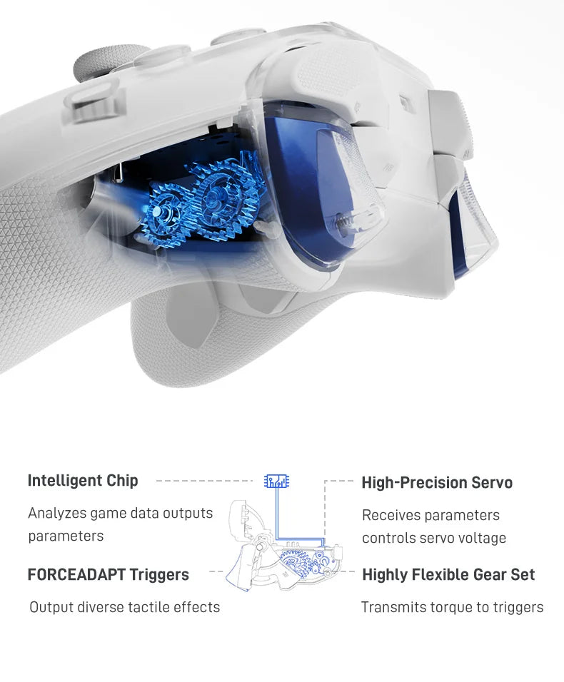 Flydigi Original APEX 5 APEX 4 Wireless Gaming Controller Precision Control Immersive Vibration for PC Suporte Switch Mobile TV