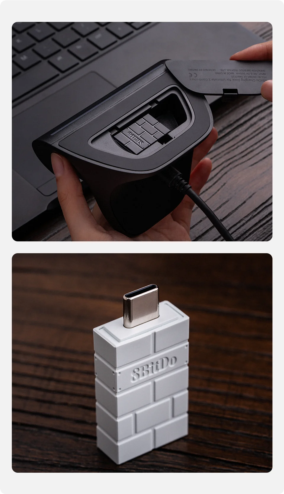 8BitDo Ultimate 2 Bluetooth Gaming Controller for Switch 2,1& Windows PC with TMR Joysticks, Switchable Triggers, Motion Control