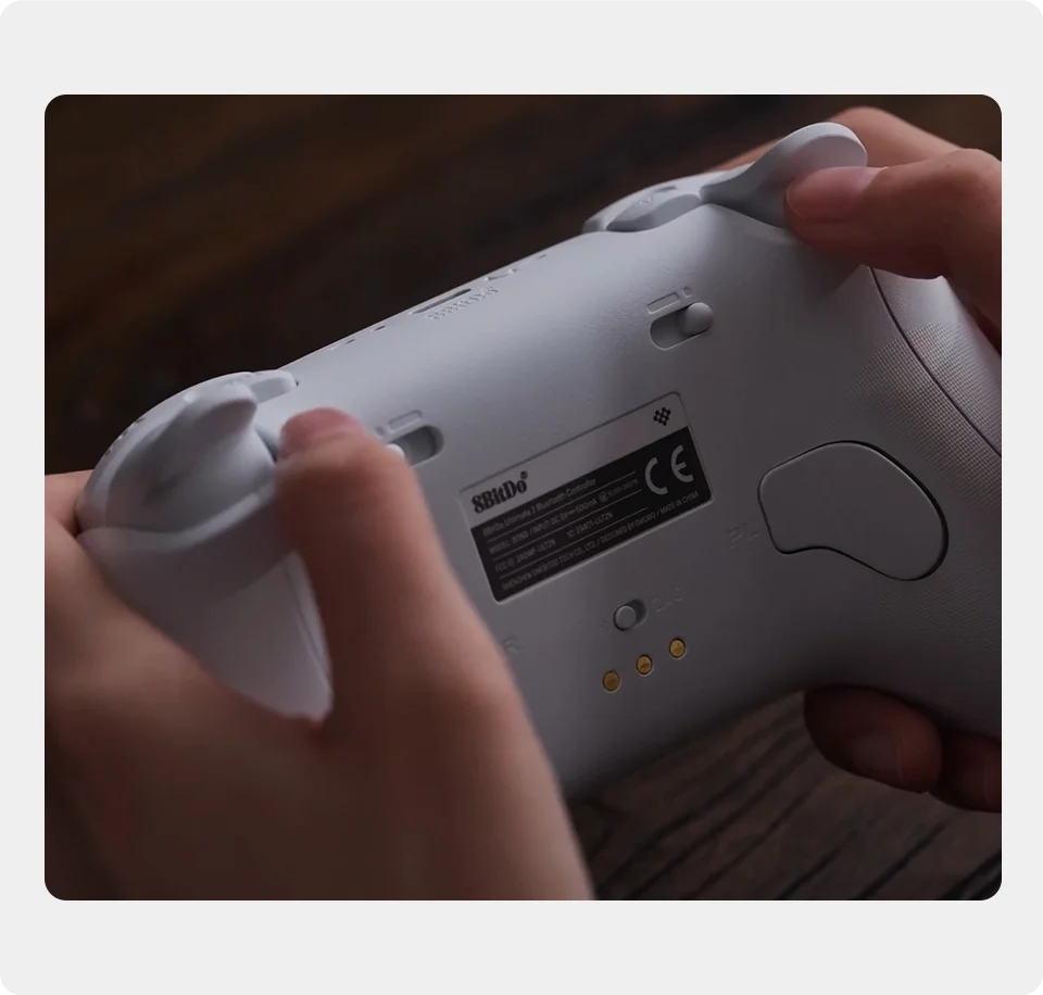 8BitDo Ultimate 2 Bluetooth Gaming Controller for Switch 2,1& Windows PC with TMR Joysticks, Switchable Triggers, Motion Control