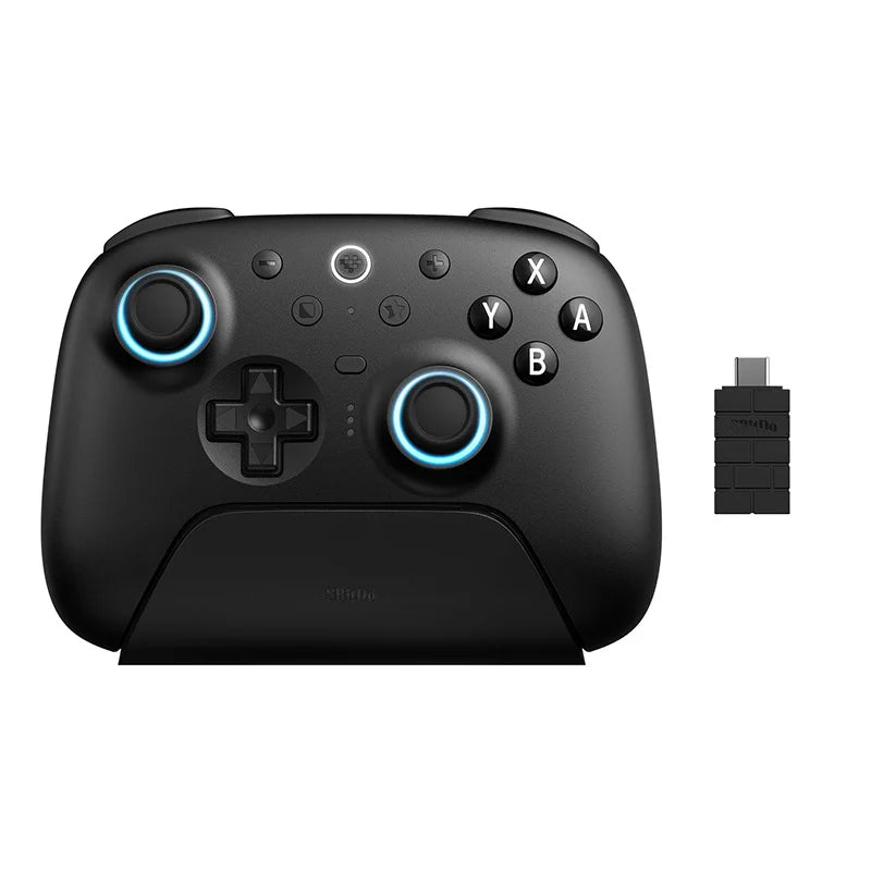 8BitDo Ultimate 2 Bluetooth Gaming Controller for Switch 2,1& Windows PC with TMR Joysticks, Switchable Triggers, Motion Control