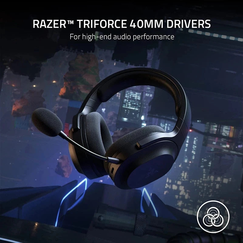 Razer Barracuda X Bluetooth Wireless +2.4GHz Wireless Gaming Headset 2022 Model Multi-platform Lightweight 250g 40mm Drivers