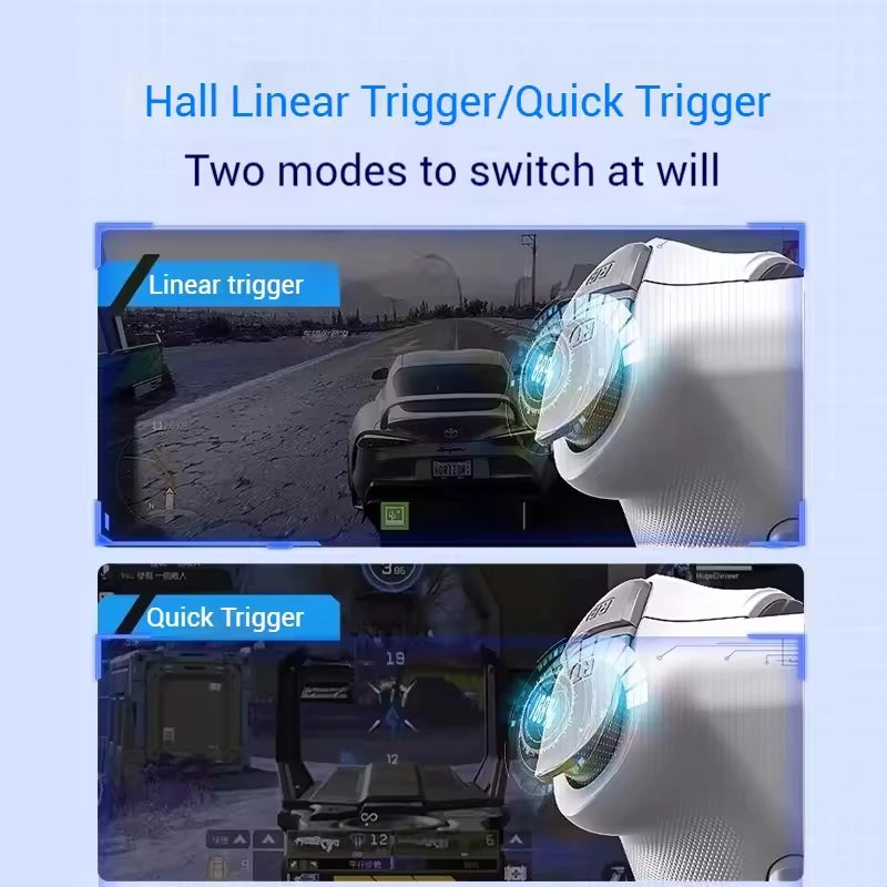 Gamepad Gaming Control For Mobile Android Cell Phone Cellular PC Tablet Hall Effect Joystick Command Type C Game Pad Controller